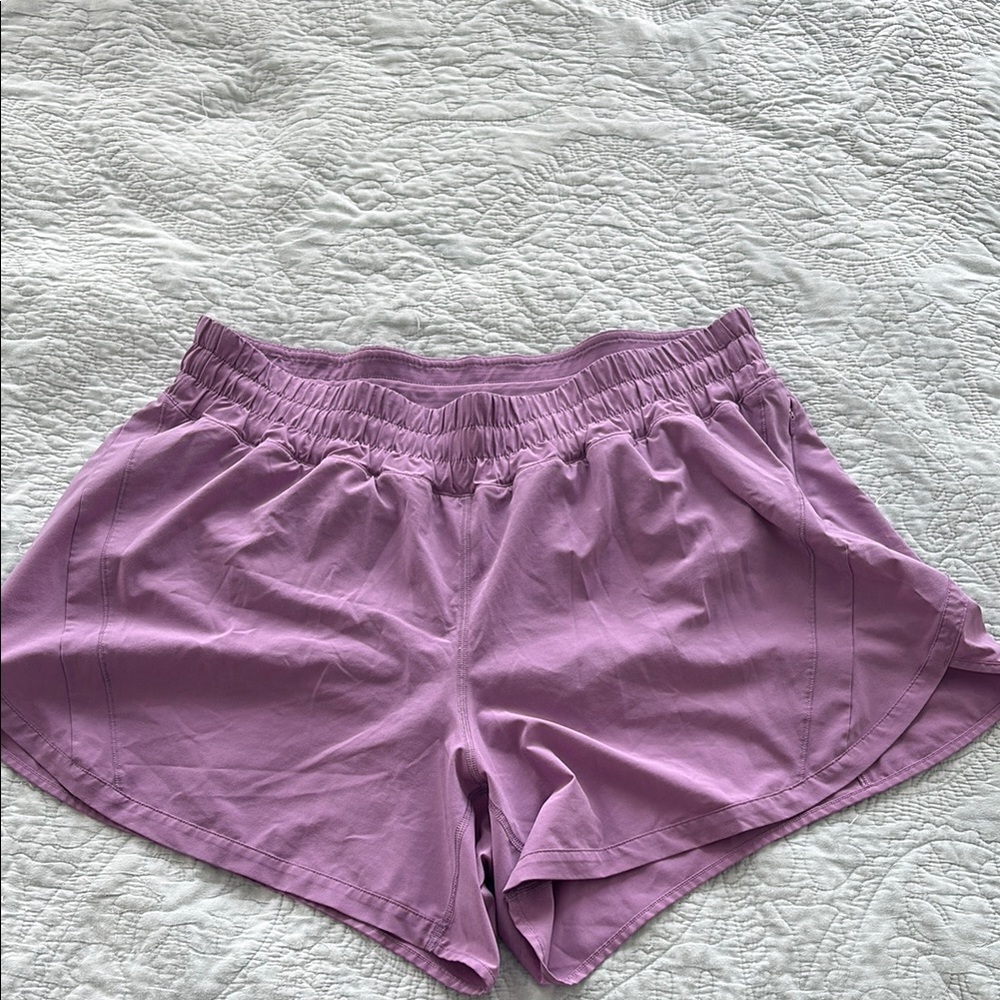 lululemon track that short - lavender - 5”